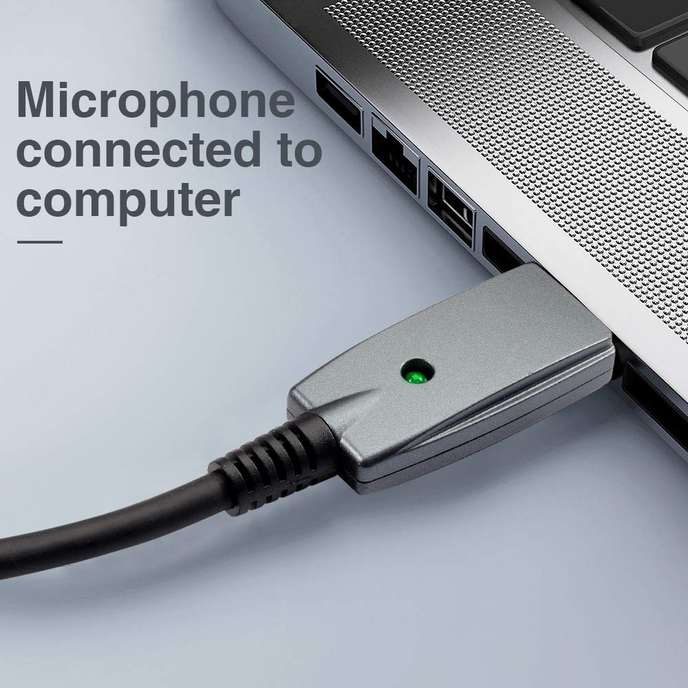 Disino XLR Female to USB Microphone Converter Cable - 6ft Audio Interface Adapter for Recording, Karaoke, Podcasting & Live Streaming - Compatible with Mics, Studio Gear & Digital Devices