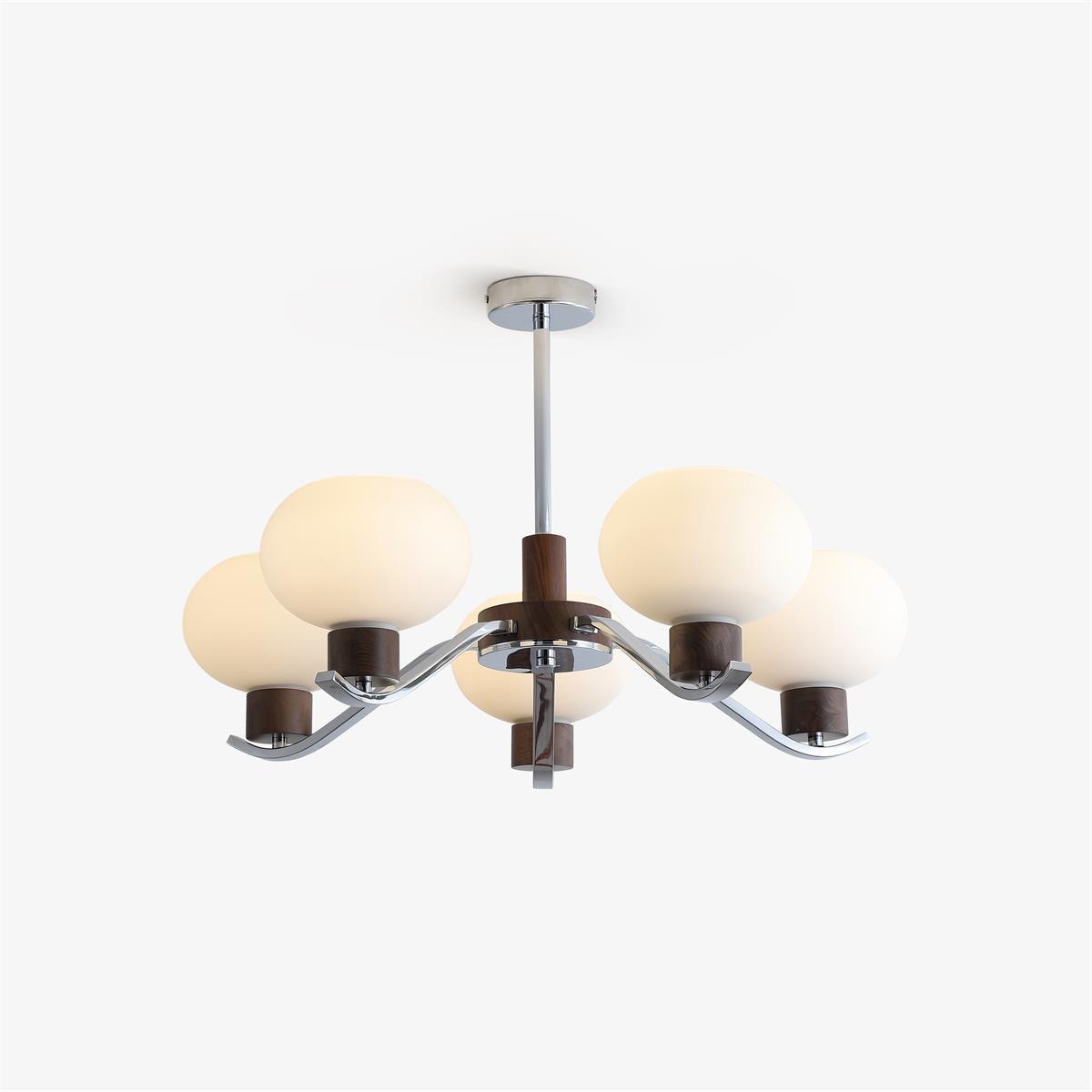 Colome Chandelier - Modern Crystal Ceiling Light Fixture for Dining Room, Living Room & Bedroom | Elegant Home Decor Lighting