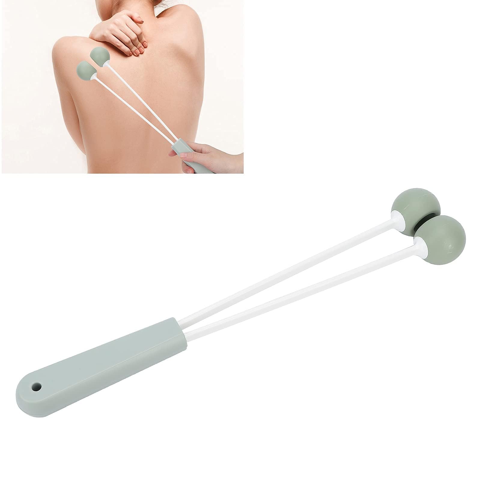 Handheld Percussion Massage Hammer - Manual Silicone Muscle Massager for Neck, Back, Shoulder, Arms & Legs - Relieve Fatigue & Soreness - Perfect for Post-Workout Recovery, Office Stress Relief & Home Relaxation