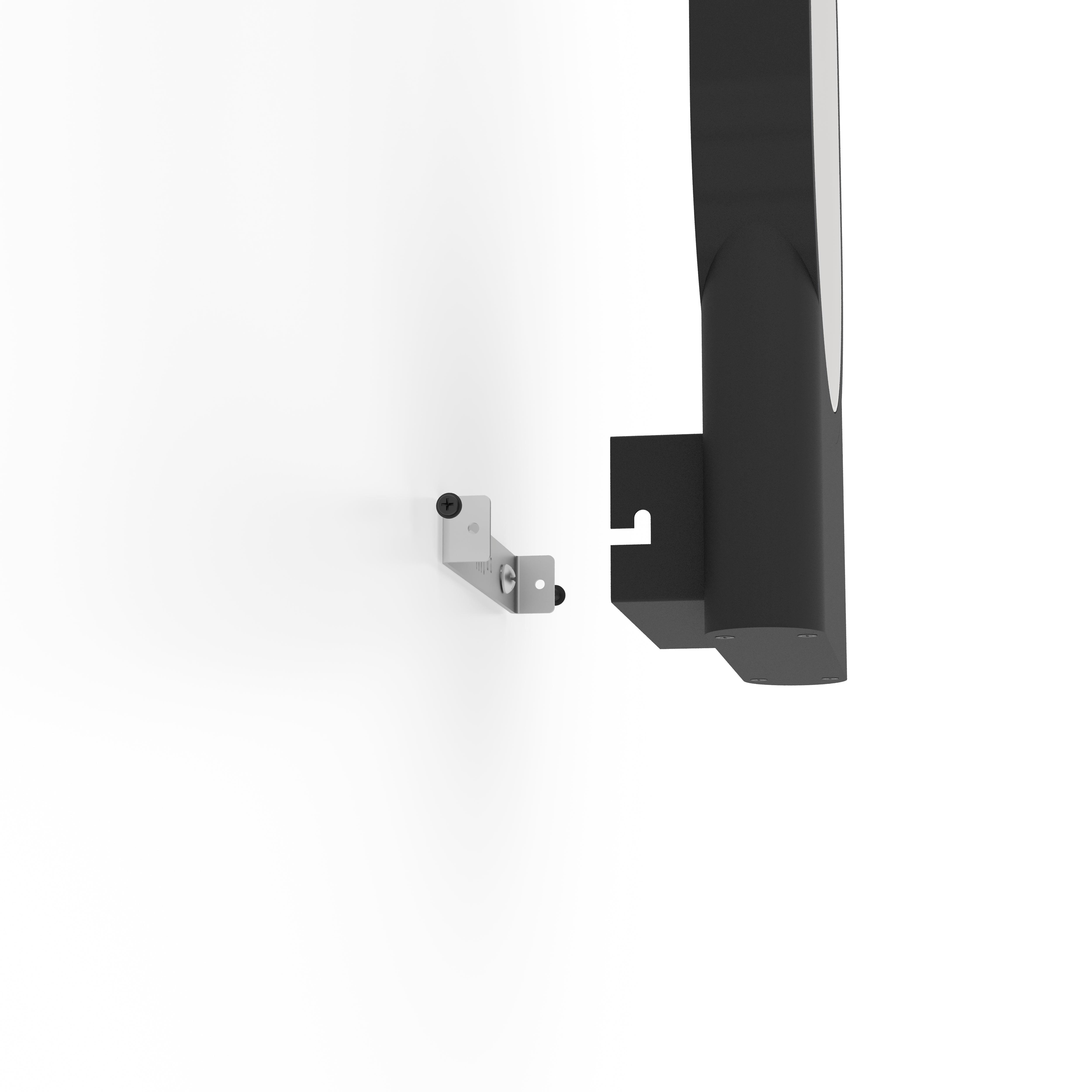 Eglo Codriales Black LED Wall Light - Modern Indoor/Outdoor Sconce for Living Room, Bedroom, Porch & Patio Lighting