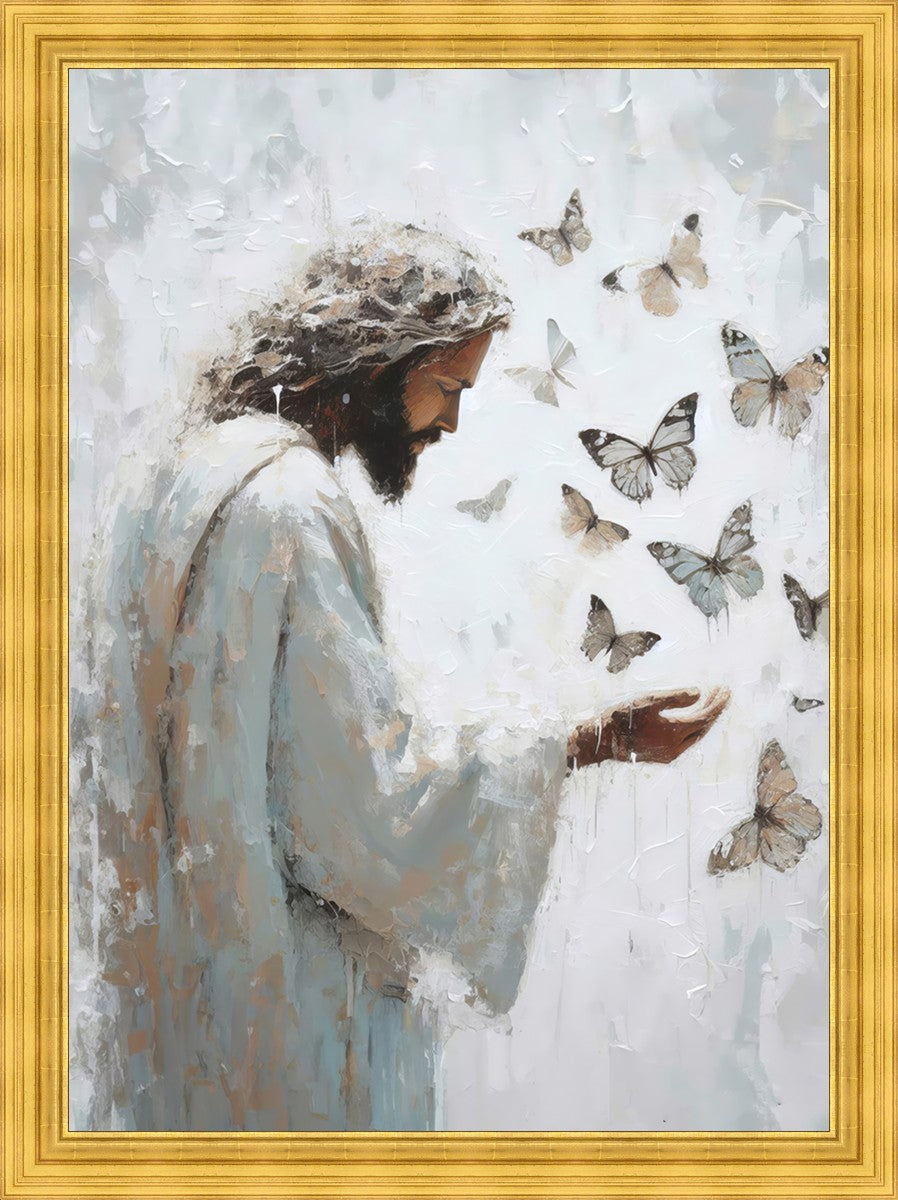 Elegant Butterfly Wings Large Wall Art Decor - Perfect for Living Room, Bedroom, or Office Decoration