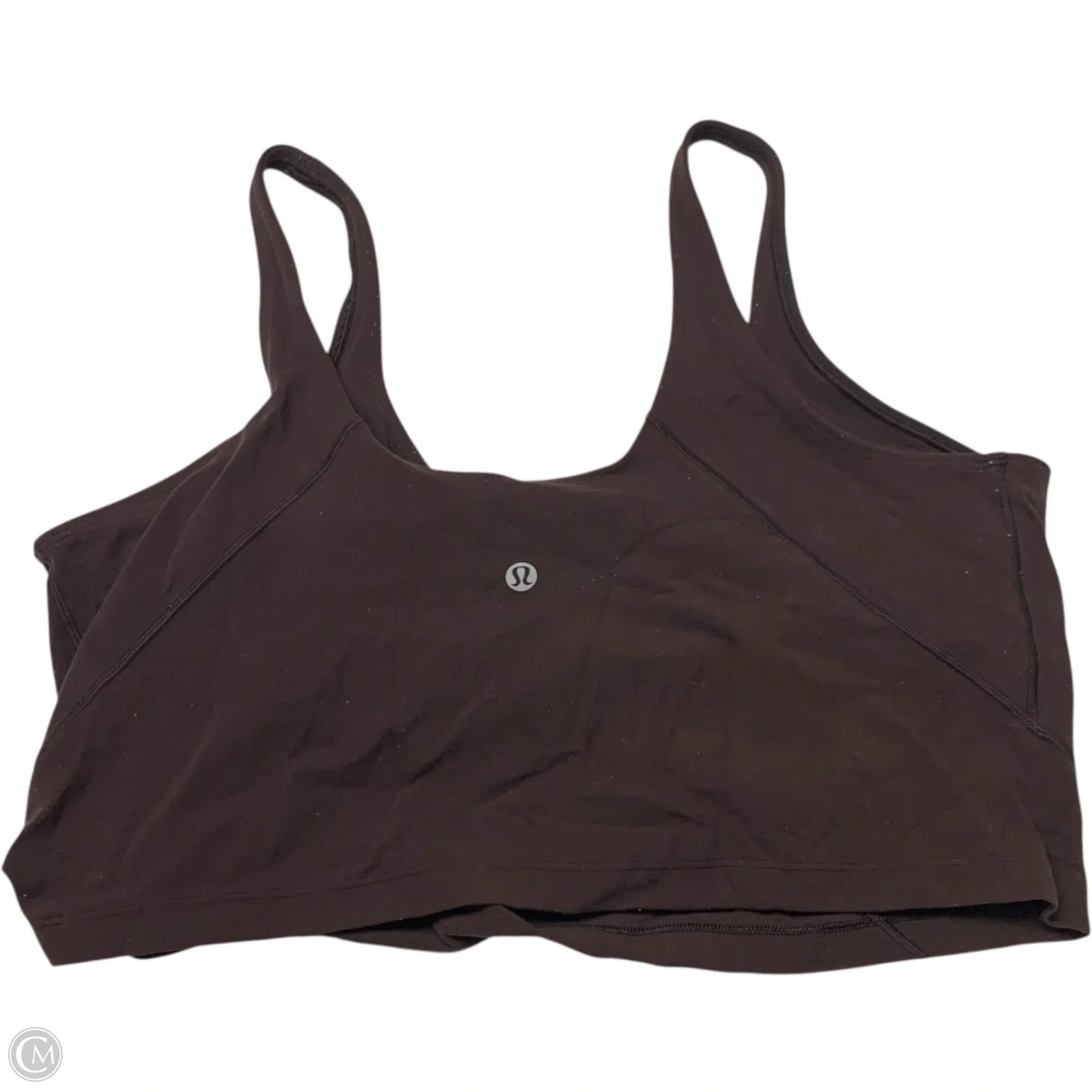 Lululemon Women's Athletic Sports Bra - Medium Support, Breathable, Size Large, Brown - Perfect for Yoga, Running & Gym Workouts