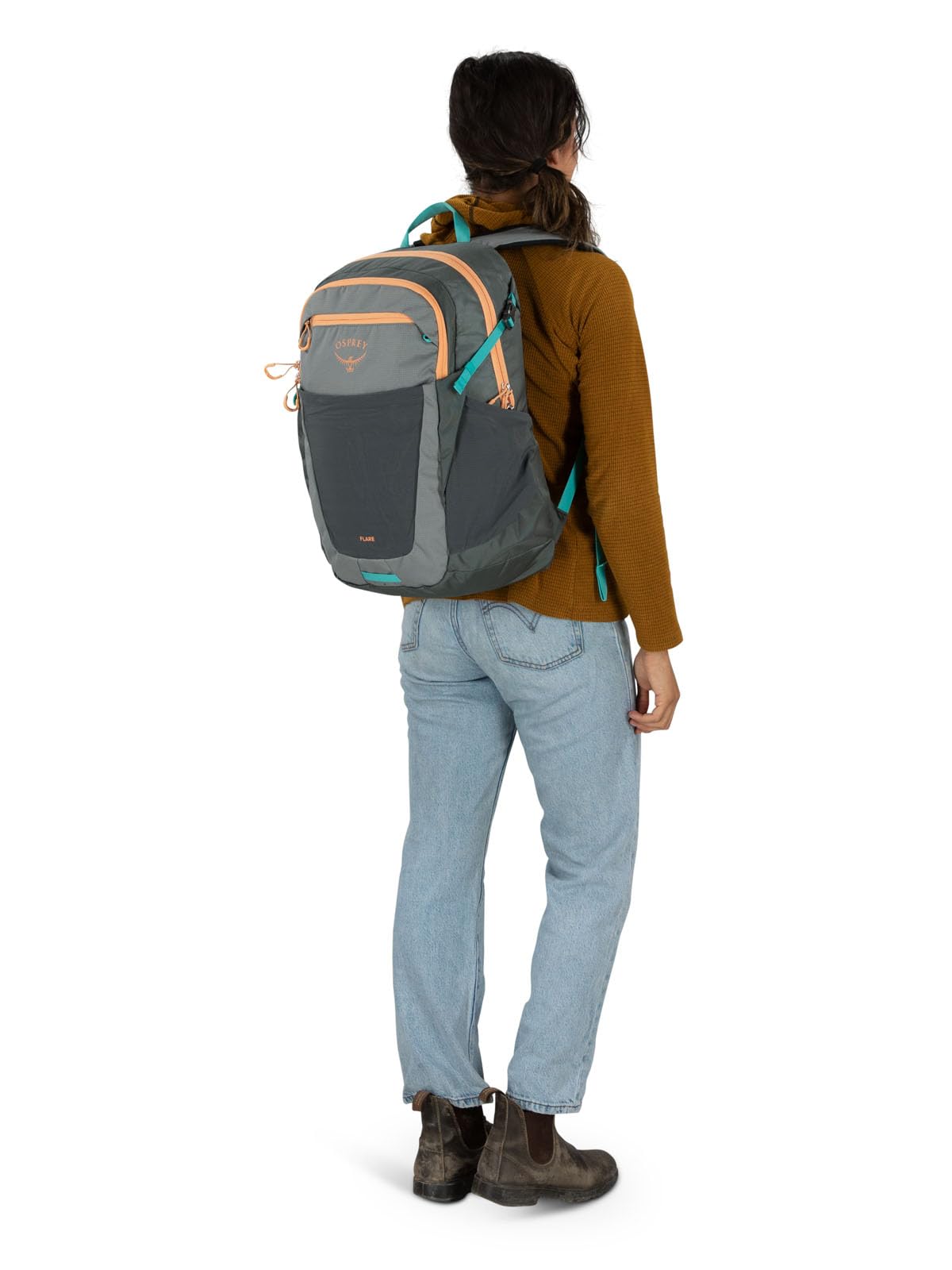Osprey Flare Laptop Backpack 22L - Water-Resistant Travel & Commuter Backpack for Men & Women - Fits 15
