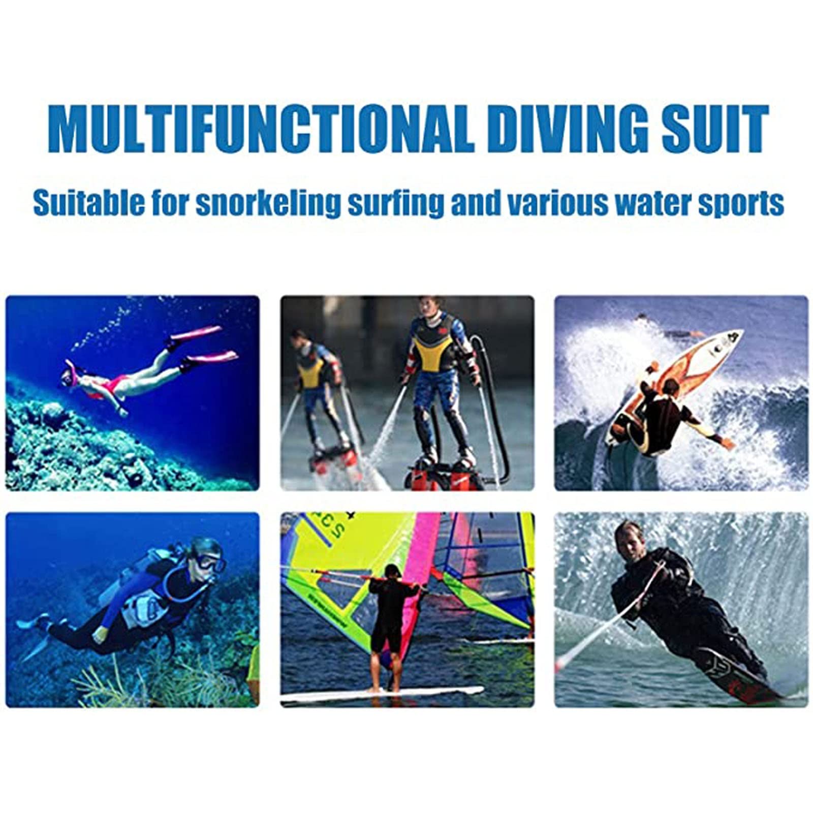 **3MM Ultra Stretch Neoprene Men's Wetsuit - Full Body Back Zip Diving Suit for Scuba Diving, Snorkeling, Surfing & Swimming | Warm & Flexible for Cold Water Adventures**