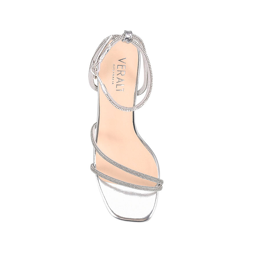 Silver Pepper Strappy Sandals - Women's Fashion Summer Sandals for Beach, Vacation & Casual Outings