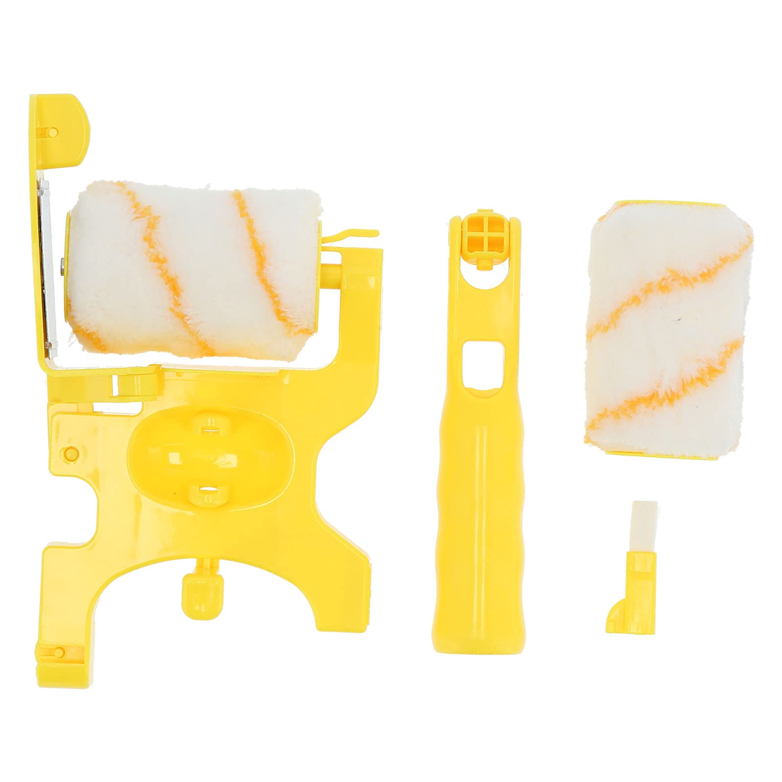 Ergonomic Paint Roller & Edger Combo Kit - Perfect for Windows, Skirting, Ceilings & Doors - DIY Home Painting Tool for Smooth Walls & Precise Edges