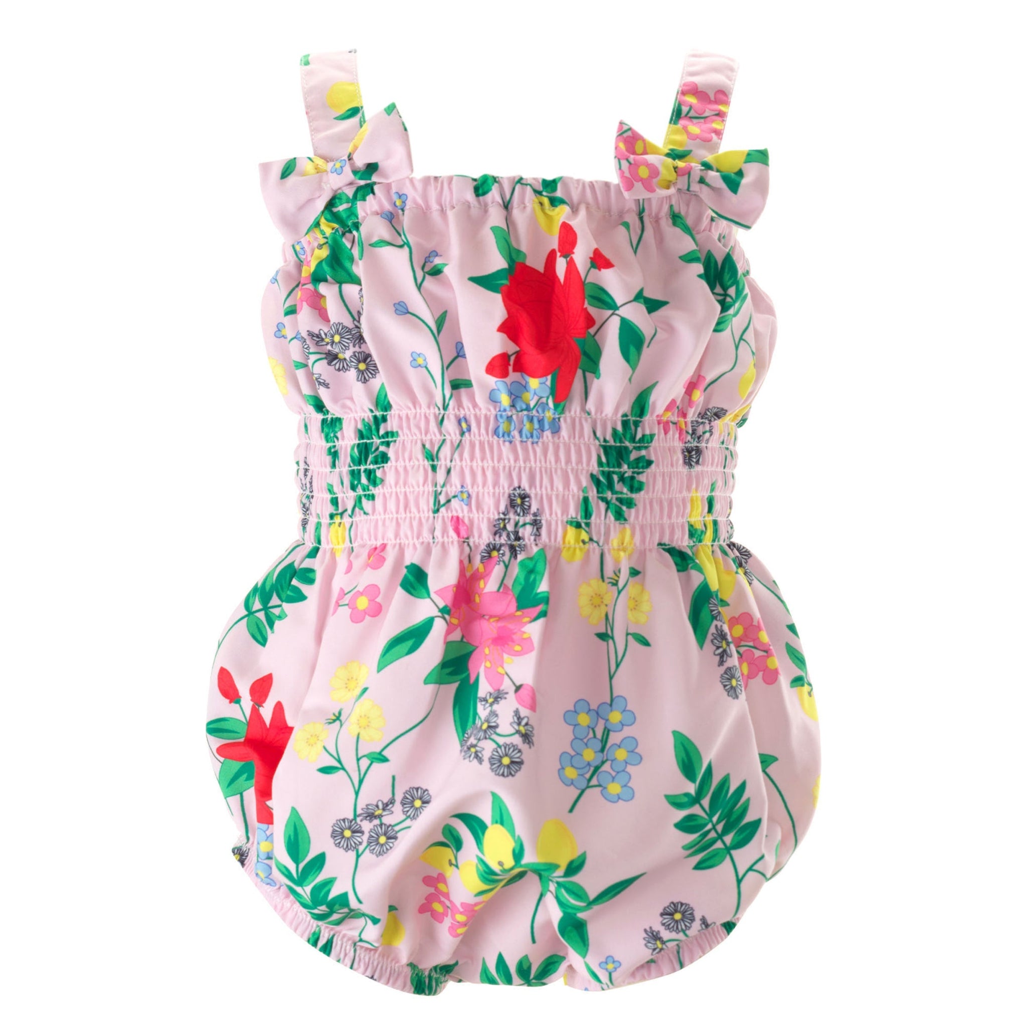 Botanical Floral Swim Bubble - Women's Floral Print Swimwear Set with Bikini Top & Bottom | Perfect for Beach Vacation, Pool Party & Summer Getaway