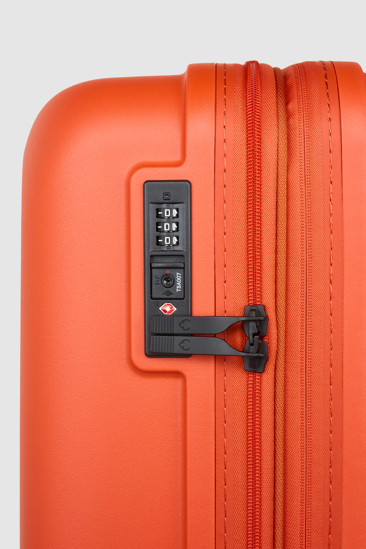 55cm Single Stripe Carry-On Suitcase - Lightweight Luggage for Business Travel & Weekend Getaways
