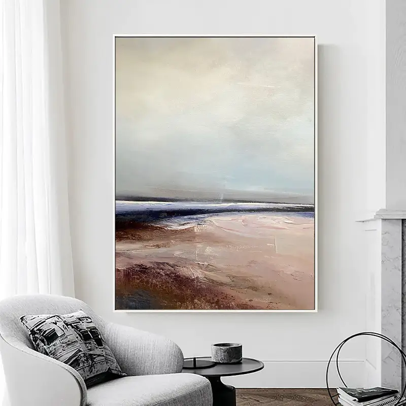 Ocean and Sky Painting #OS026 - Stunning Coastal Wall Art for Living Room, Bedroom & Office Decor