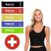 Black + 5 Exercise Bands