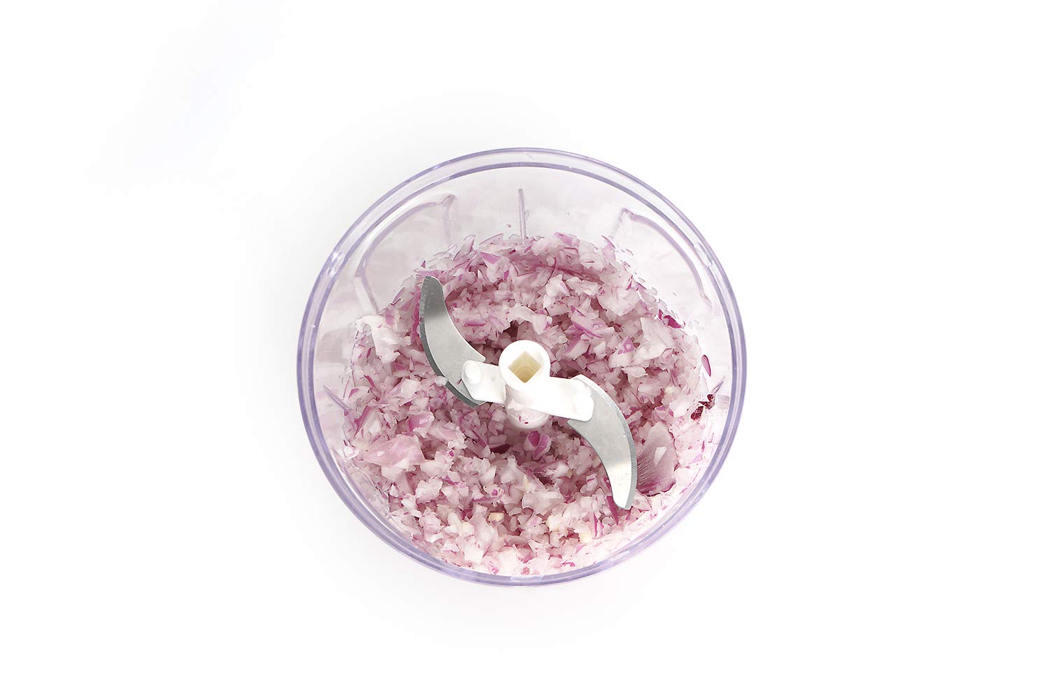 Vinipiak 3.5 Cup Manual Food Chopper - Handheld Vegetable Chopper for Onions, Garlic, Fruits, Nuts & Salad - Powerful Kitchen Mixer & Food Processor - Perfect for Meal Prep, Salsa Making & Quick Chopping