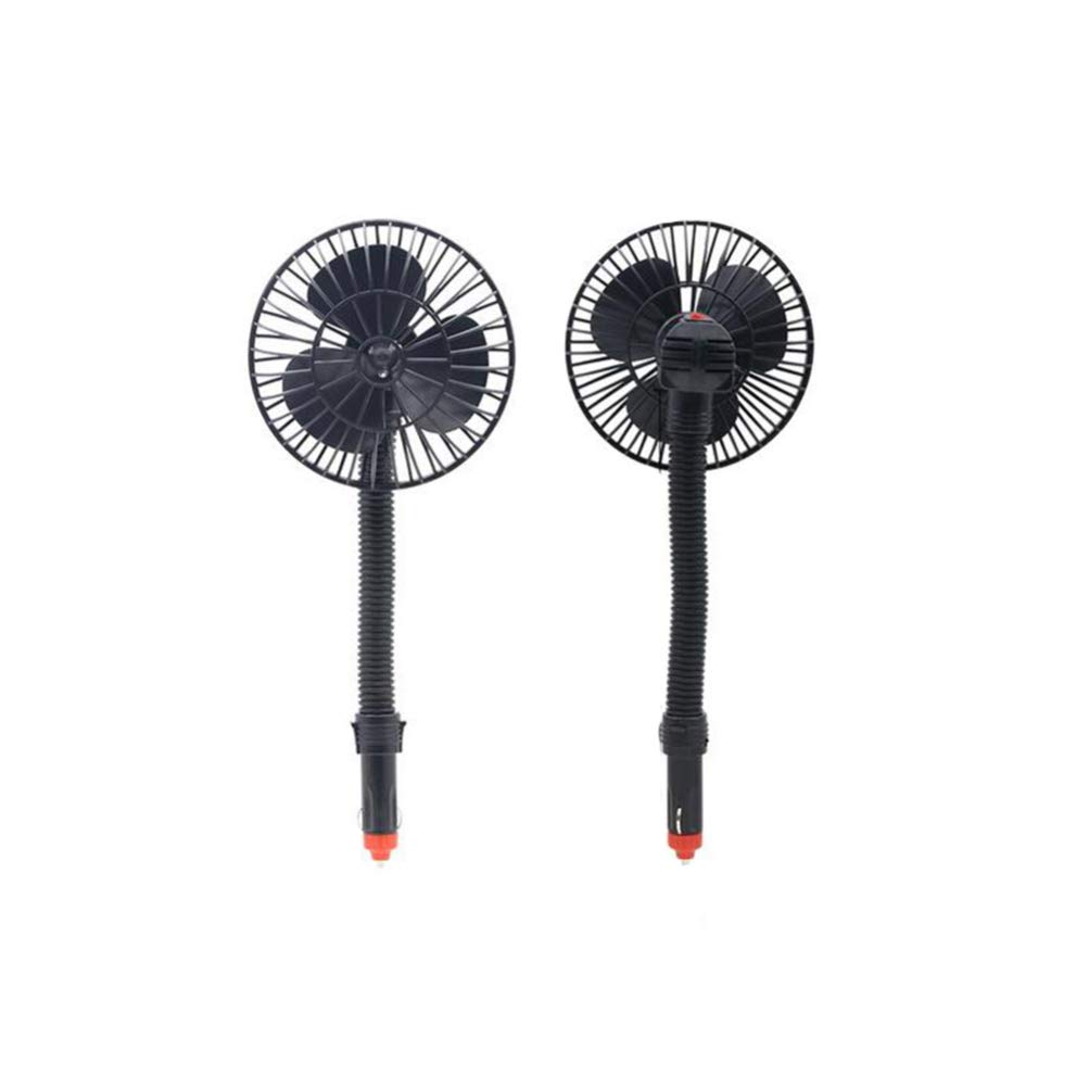 12V Portable Car Cooling Fan - Electric Engine Cooling Fan for Summer Travel & Road Trips - Compact & Powerful Auto Cooling Solution for Cars, Trucks & SUVs