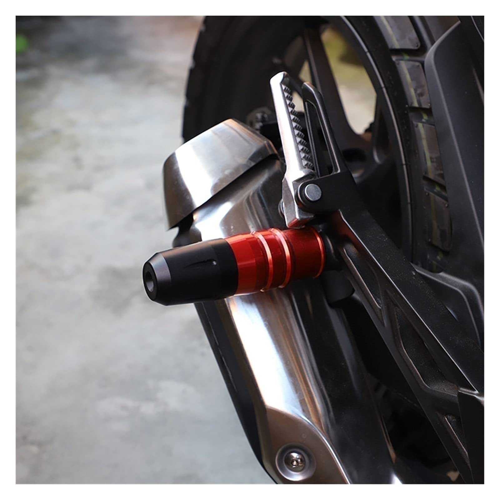 KAWASAKI ZX14R ZZR1400 Ninja CNC Motorcycle Frame Sliders - Black Crash Protector Pads for Exhaust & Fairing Side Protection | Perfect for Racing, Commuting & Long-Distance Riding