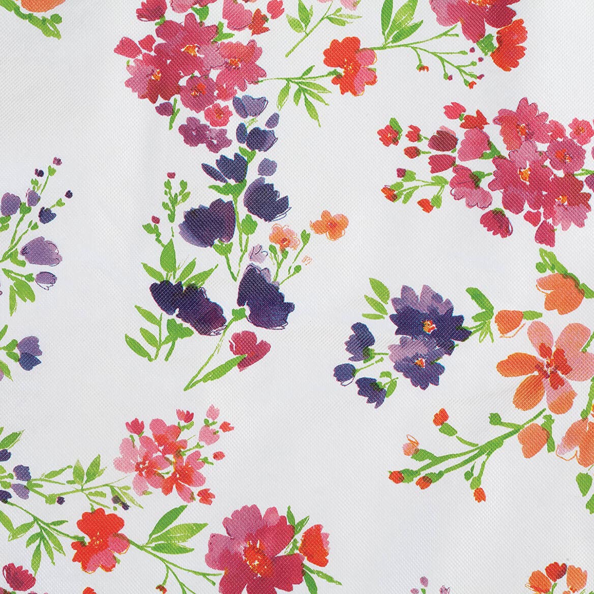 Chef's Pride Wildflowers Vinyl Table Cover - Waterproof & Easy Clean - Perfect for Outdoor Picnics, BBQs, and Party Decorations