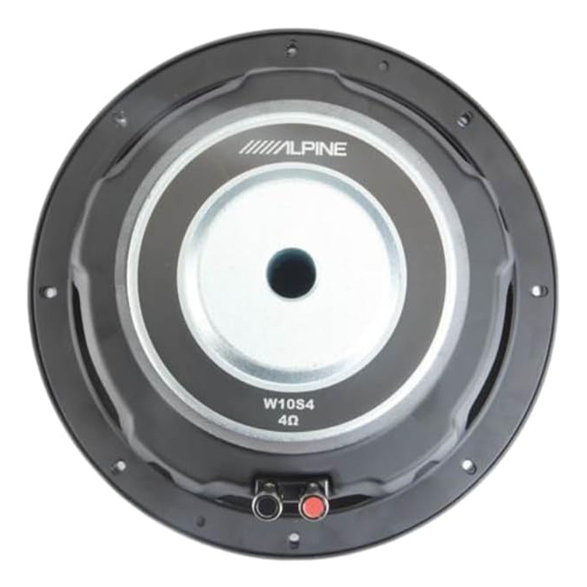 Alpine W10S4 10-Inch 4 Ohm Car Subwoofer - High-Performance Bass for Car Audio Systems | Perfect for Trucks, SUVs, and Custom Car Stereo Upgrades