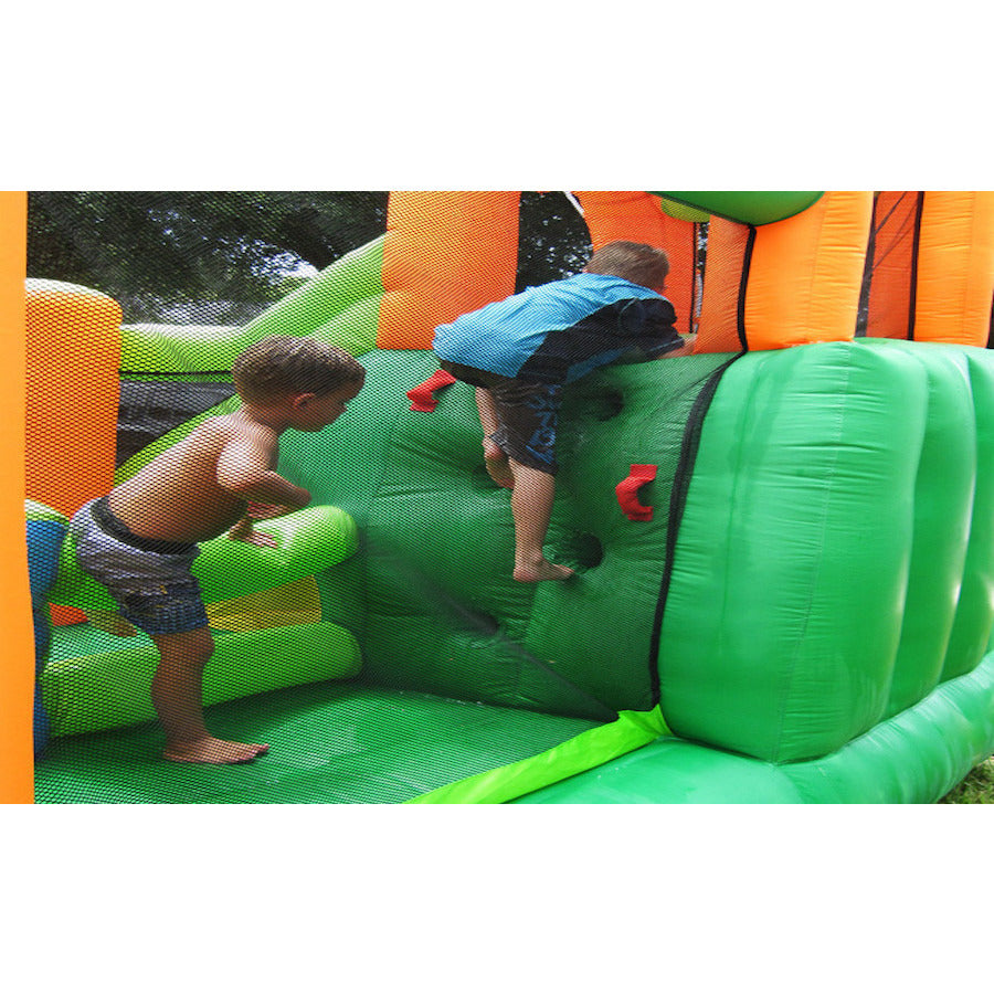 KidWise 11-in-1 Inflatable Bounce House with Water Slide - Outdoor Play Set for Kids Birthday Parties, Backyard Fun & Summer Water Activities