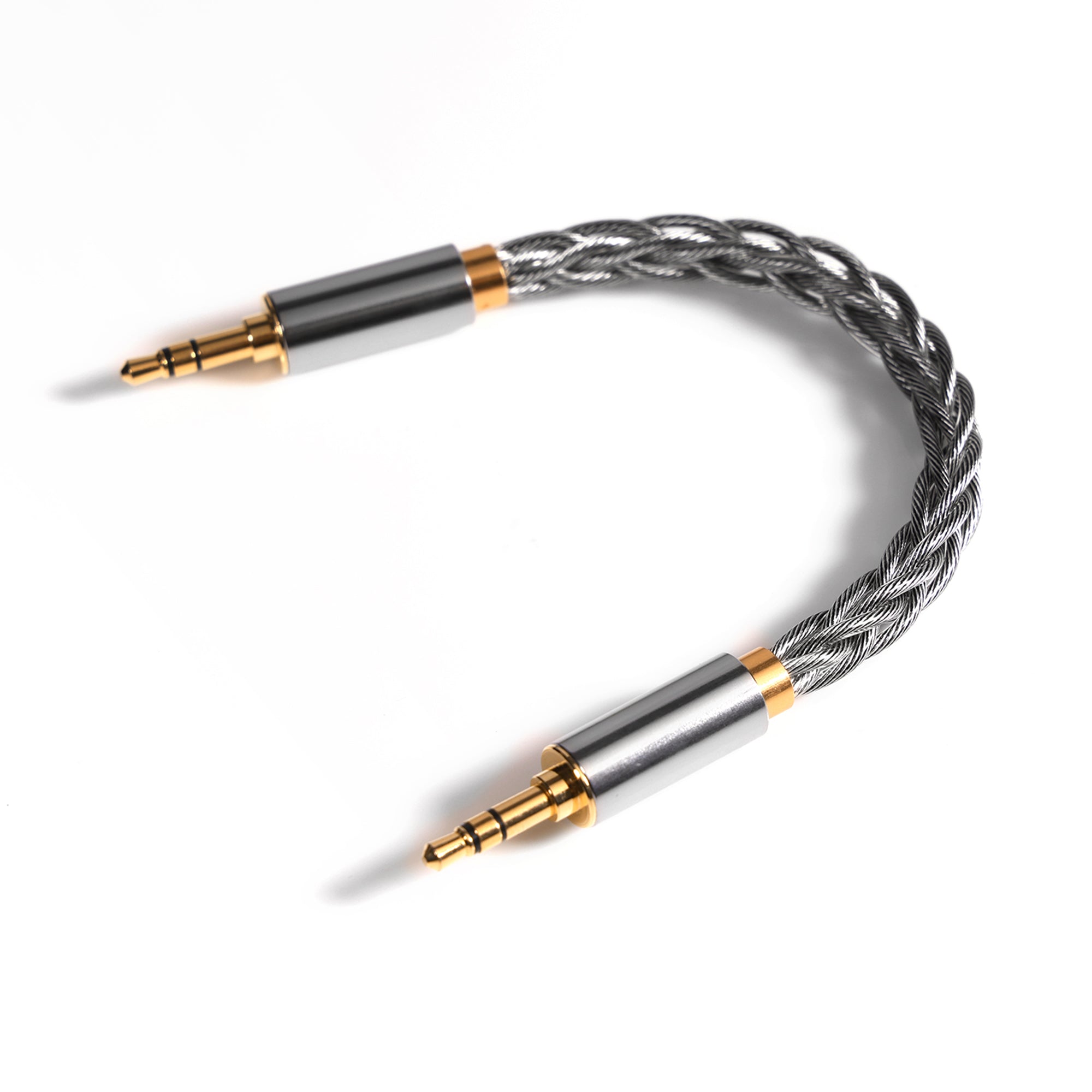ddHiFi BC35B 3.5mm to 3.5mm Premium Audio Cable - High Fidelity Interconnect for Headphones, Speakers & Audio Devices (Nyx Series) - Perfect for Home Theater, Studio & Portable Music Listening