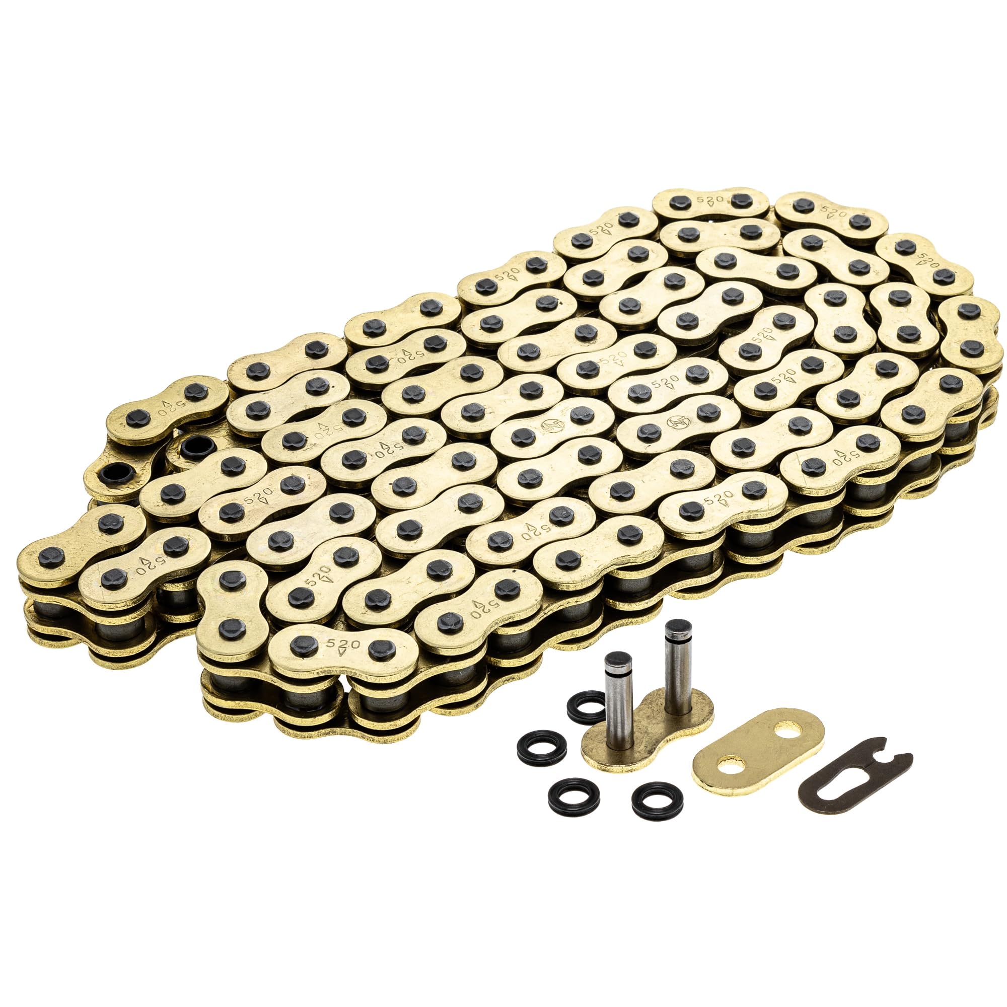 Honda CR125R 520V-X X-Ring Drive Sprocket Chain Kit - 13T Front & 51T Rear Sprockets with 106 Links - Dirt Bike Motorcycle Replacement Parts for Off-Road Racing & Trail Riding