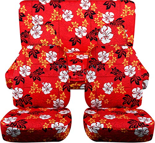 Red w Flowers