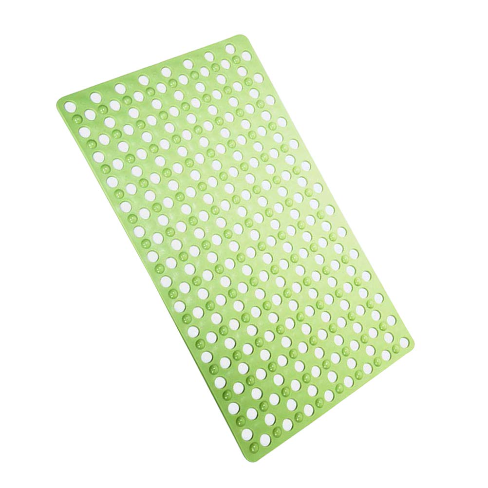 Non-Slip Shower Mat with Drain Holes - Anti-Slip Bathroom Floor Mat with Strong Suction Cups for Bathtub & Shower Stall - Perfect for Bathroom Safety & Comfort