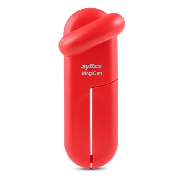 Zyliss MagiCan Can Opener - Smooth & Easy Open, Ergonomic Red Handle - Perfect for Kitchen, Camping & Emergency Use
