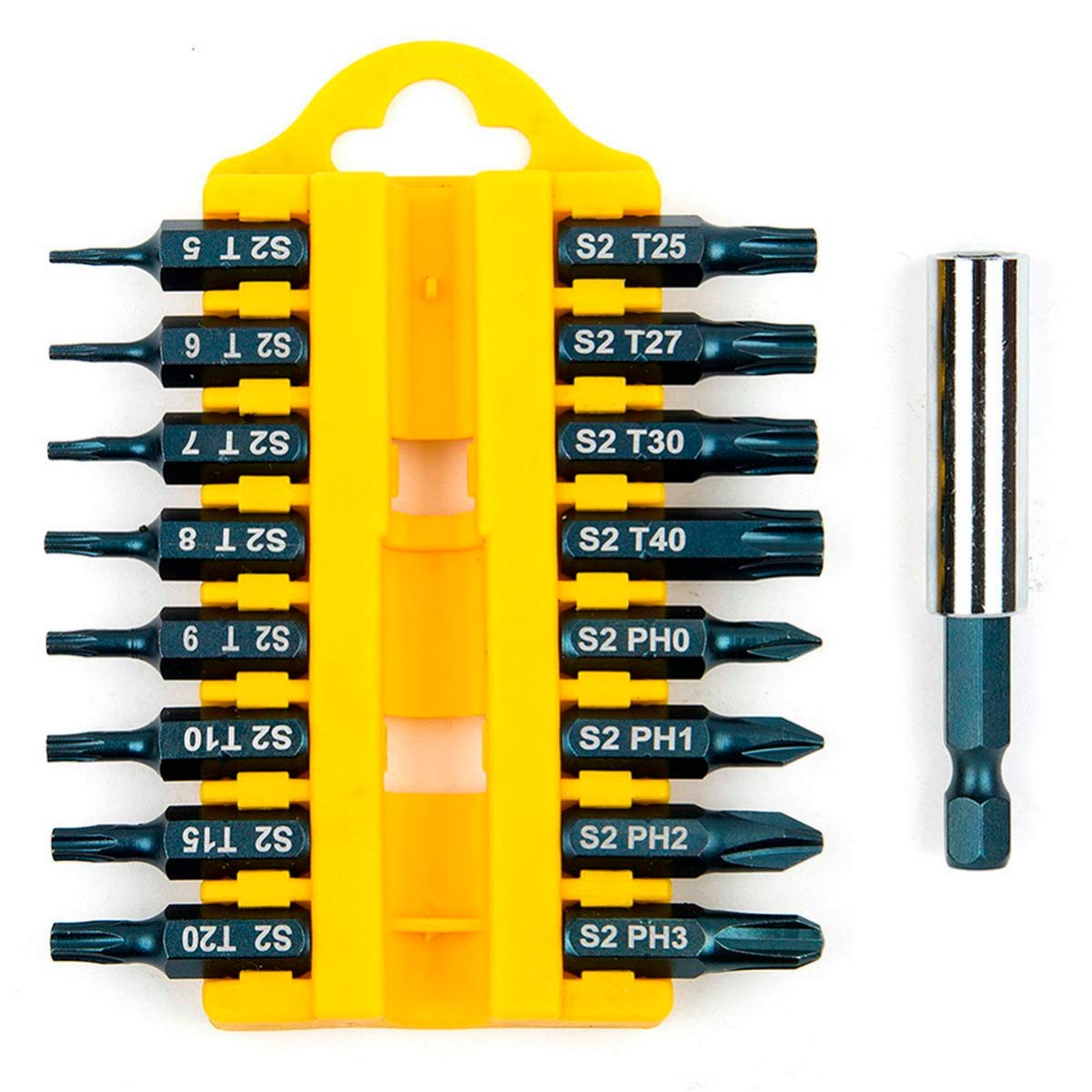17PCS Electric Screwdriver Bit Set - Premium Magnetic Screwdriver Bits for DIY, Home Repair & Electronics - Compatible with Power Drills & Screw Guns (Perfect for Furniture Assembly, Appliance Repair & Handyman Projects)