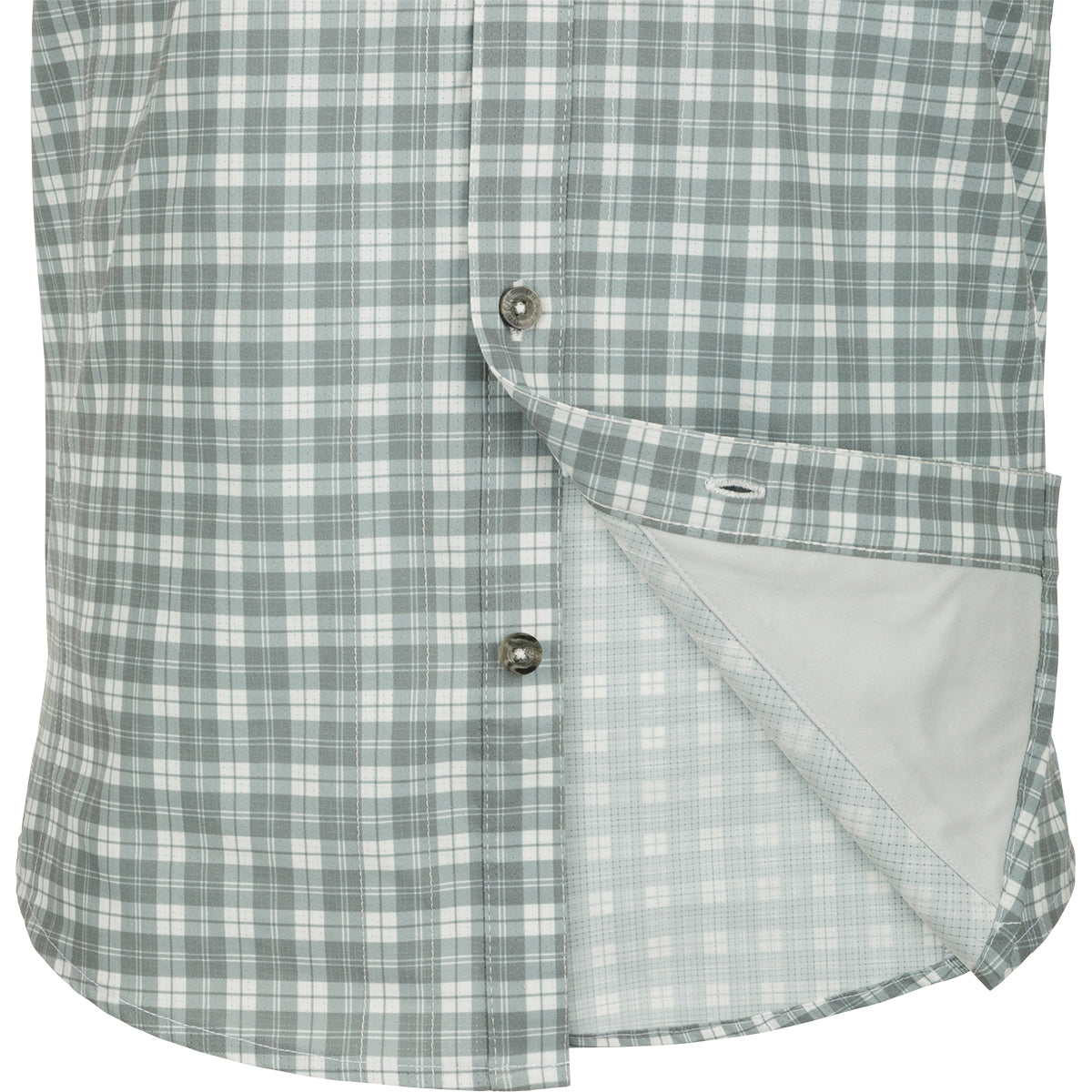 Hunter Creek Check Plaid Short Sleeve Shirt for Men - Casual Button Down Shirt with Comfortable Fit - Perfect for Outdoor Activities, Work & Everyday Wear