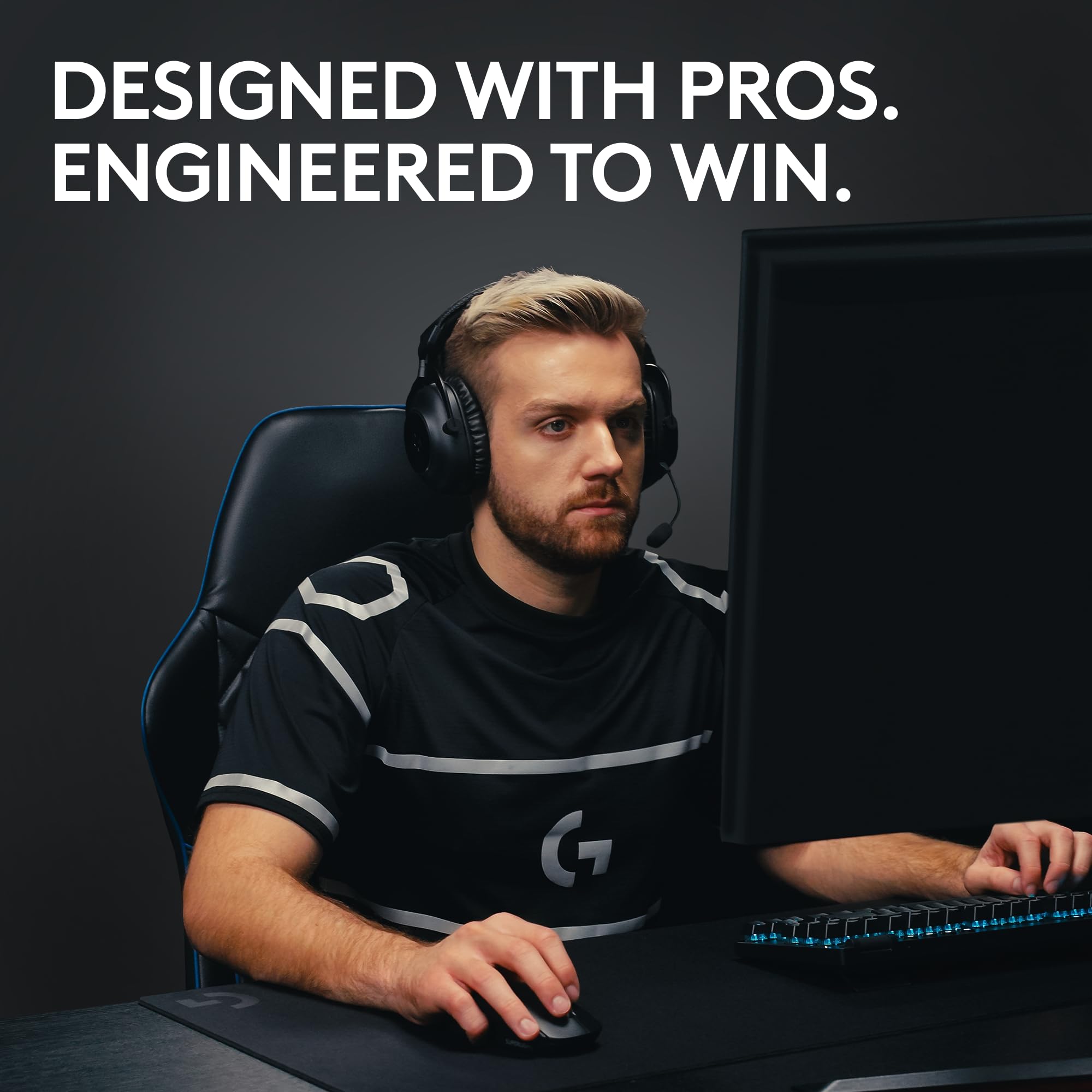 Logitech G PRO X SUPERLIGHT 2 Wireless Gaming Mouse - 60g Ultra-Lightweight, 5 Programmable Buttons, 44K DPI Optical Sensor, 8K Hz Polling Rate, USB-C Charging for PC & Mac - Perfect for Esports, FPS & Competitive Gaming
