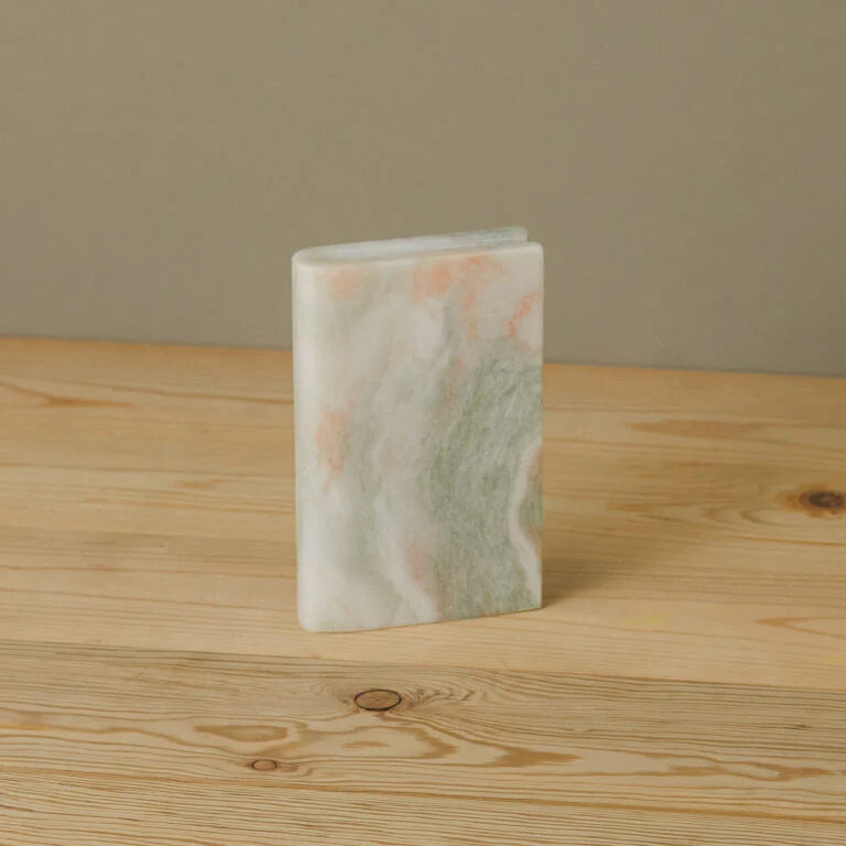 Elegant Marble & Onyx Novel - Perfect for Home Decor, Office Desk, and Luxury Gifts