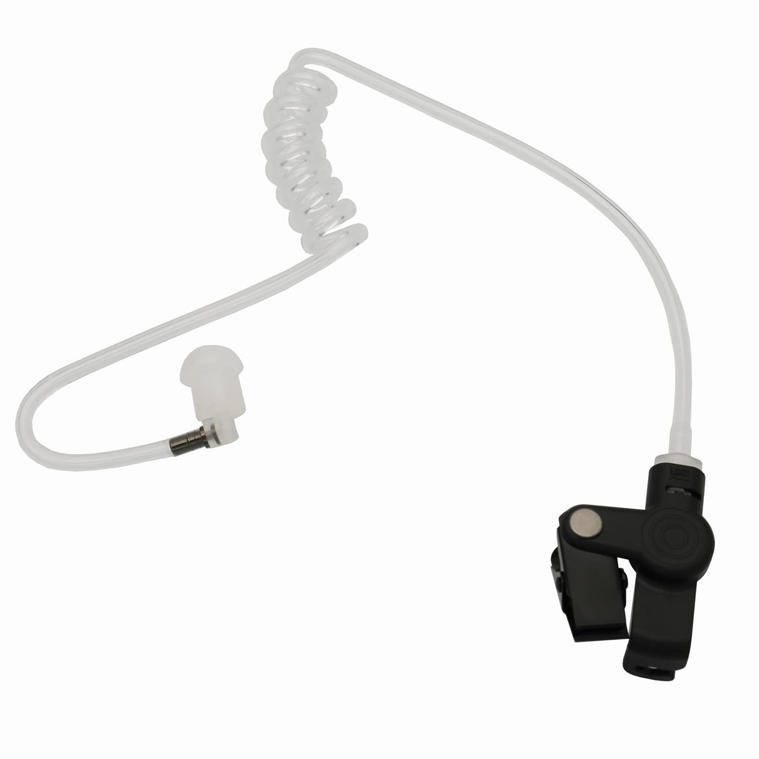 5Pcs Two Way Radio Replacement Covert Acoustic Air Coil Earpiece - Compatible with Motorola, Kenwood, Icom, Yaesu Radios - Ideal for Security, Surveillance & Discreet Communication
