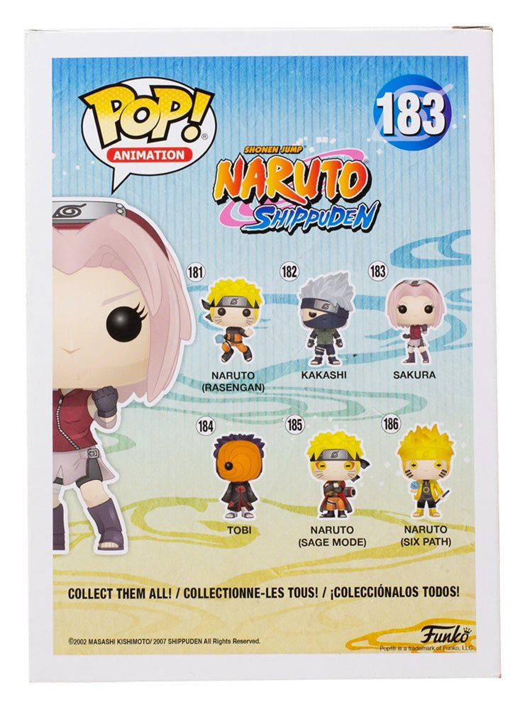 Naruto Shippuden Sakura Haruno Funko Pop! Vinyl Figure #183 - Anime Collectible for Fans, Home Decor & Gift Idea