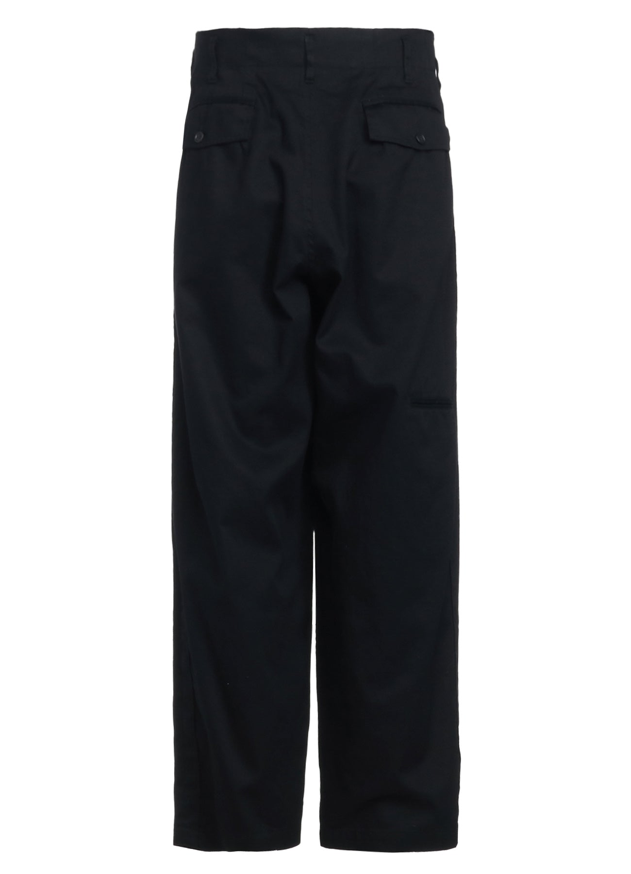 Stylish Cotton Twill 3-Tuck Wide Leg Trousers with Side Stripes - Perfect for Casual Wear, Office Outfits & Everyday Comfort