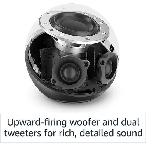 Amazon Echo (4th Generation) | Smart Speaker with Alexa | Charcoal Black | Stream Music, Control Smart Home, Make Calls | Perfect for Living Room, Kitchen & Home Office