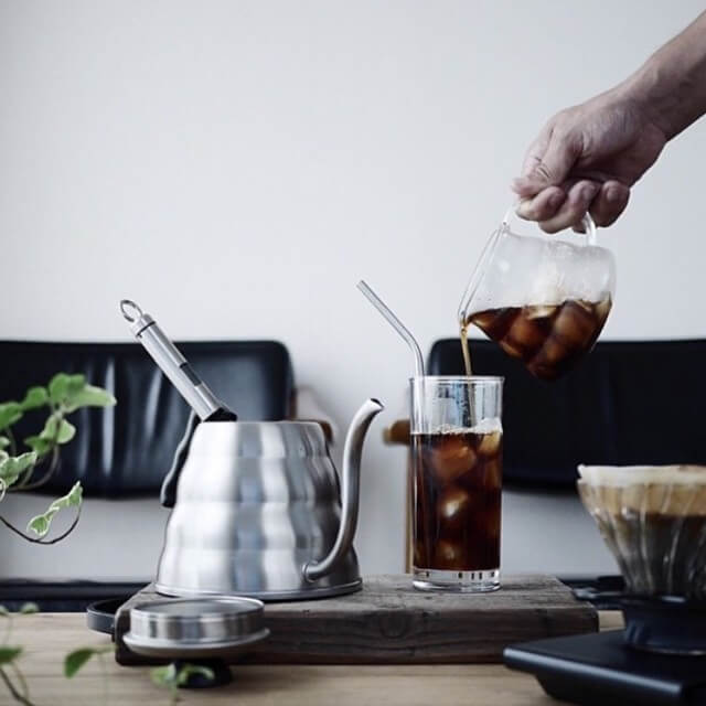 Hario Buono Drip Kettle - 1.2L Stainless Steel Gooseneck Pour Over Coffee Kettle for Precise Brewing - Perfect for Chemex, V60, and French Press Coffee Makers - Ideal for Home Baristas & Coffee Enthusiasts