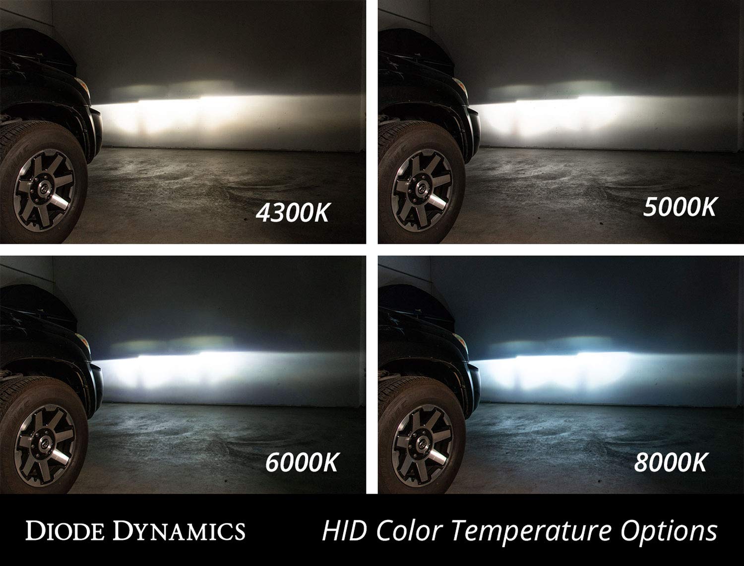 Diode Dynamics OEM HID Replacement Bulbs for 2015 BMW Alpina B6 - 4300K Xenon White (Pair) - Perfect for Night Driving & Enhanced Visibility