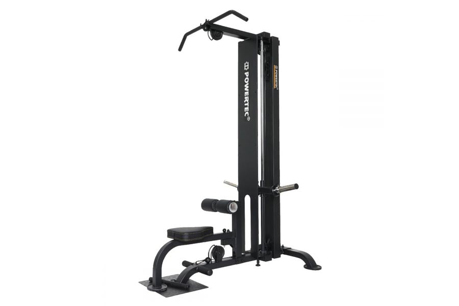 Powertec Lat Pulldown Machine - High Quality Gym Equipment for Home & Commercial Use | Summer Sale | Perfect for Strength Training & Back Workouts