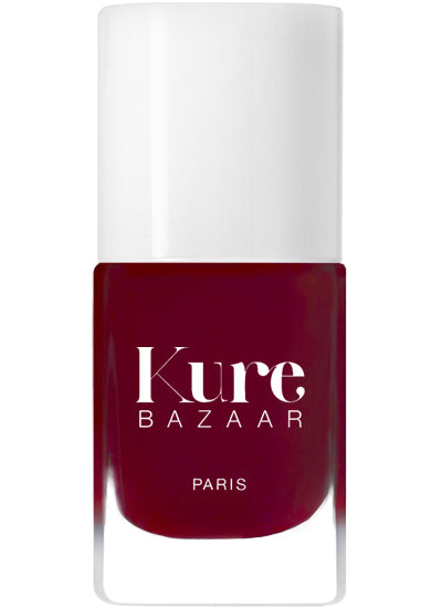 Kure Bazaar Vegan Nail Polish - Red CHERIE, Non-Toxic & Long-Lasting, Perfect for Manicures, Pedicures & Special Occasions