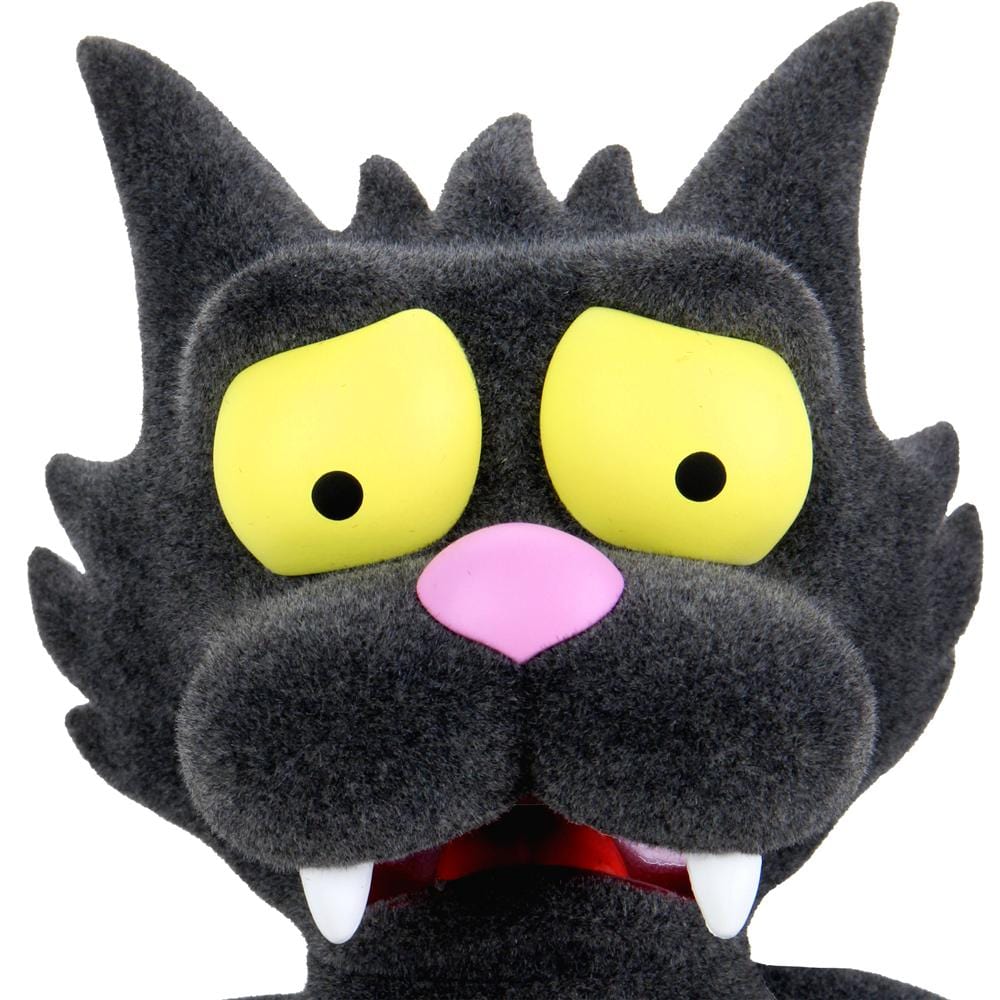 The Simpsons x Kidrobot Itchy & Scratchy Flocked Medium Figure Set - IamRetro Exclusive - Perfect for Collectors, Home Decor, and Pop Culture Enthusiasts