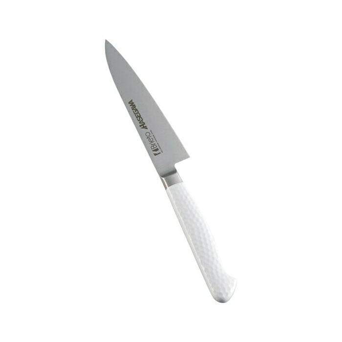 Hasegawa Premium Stainless Steel Petty Knife - 5.5 Inch Japanese Kitchen Knife with Antibacterial Coating | Ideal for Slicing, Peeling & Precision Cutting Fruits, Vegetables & Small Ingredients
