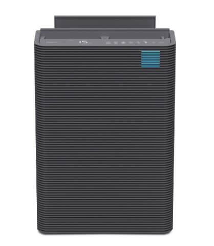 Hitachi EP PF120J HEPA Air Purifier for Home - Dark Grey | Quiet Operation, Removes Dust, Pollen & Pet Dander | Ideal for Bedrooms, Living Rooms & Offices