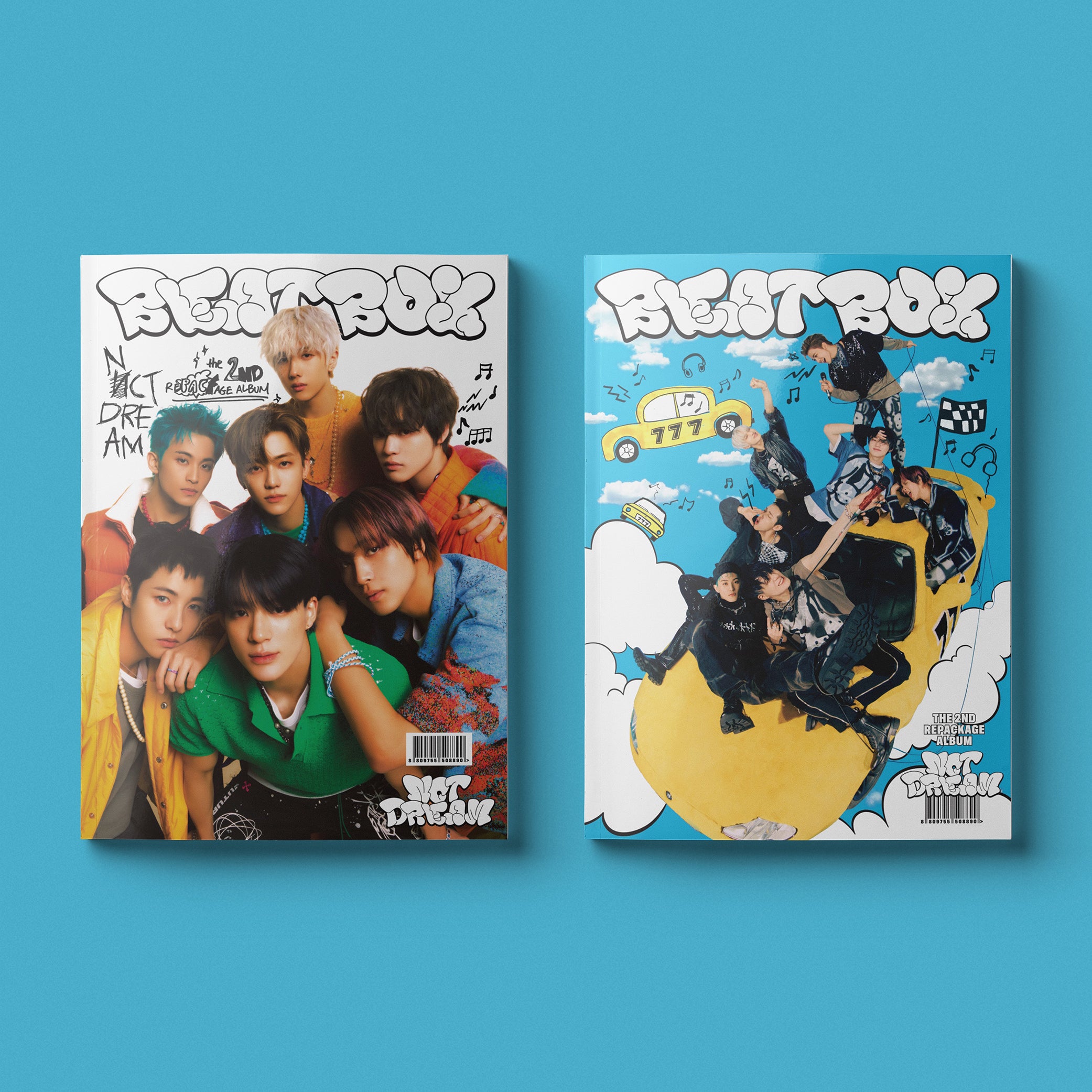 NCT DREAM 2ND ALBUM REPACKAGE 'BEATBOX' PHOTOBOOK - K-POP MUSIC ALBUM WITH PHOTOCARDS & POSTER - Perfect for K-POP Fans, Collectors and Gift Giving