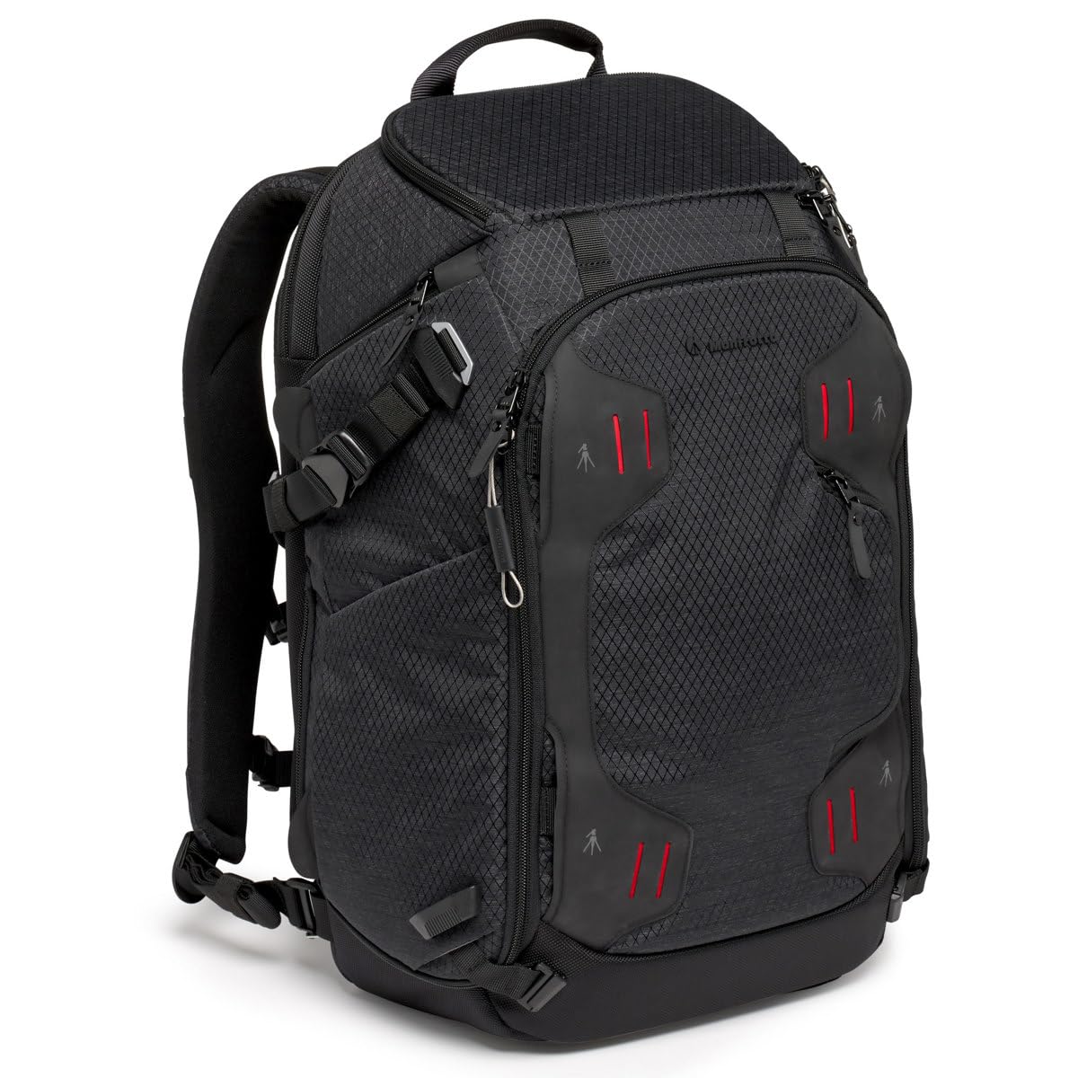Manfrotto PRO Light Multiloader M Camera Backpack - Professional DSLR Photography Bag with 4 Access Points, Tripod Mounts & Customizable Dividers | Perfect for Travel, Outdoor Shoots & Studio Work