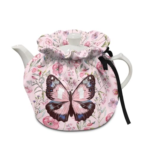 Pink Flower Butterfly