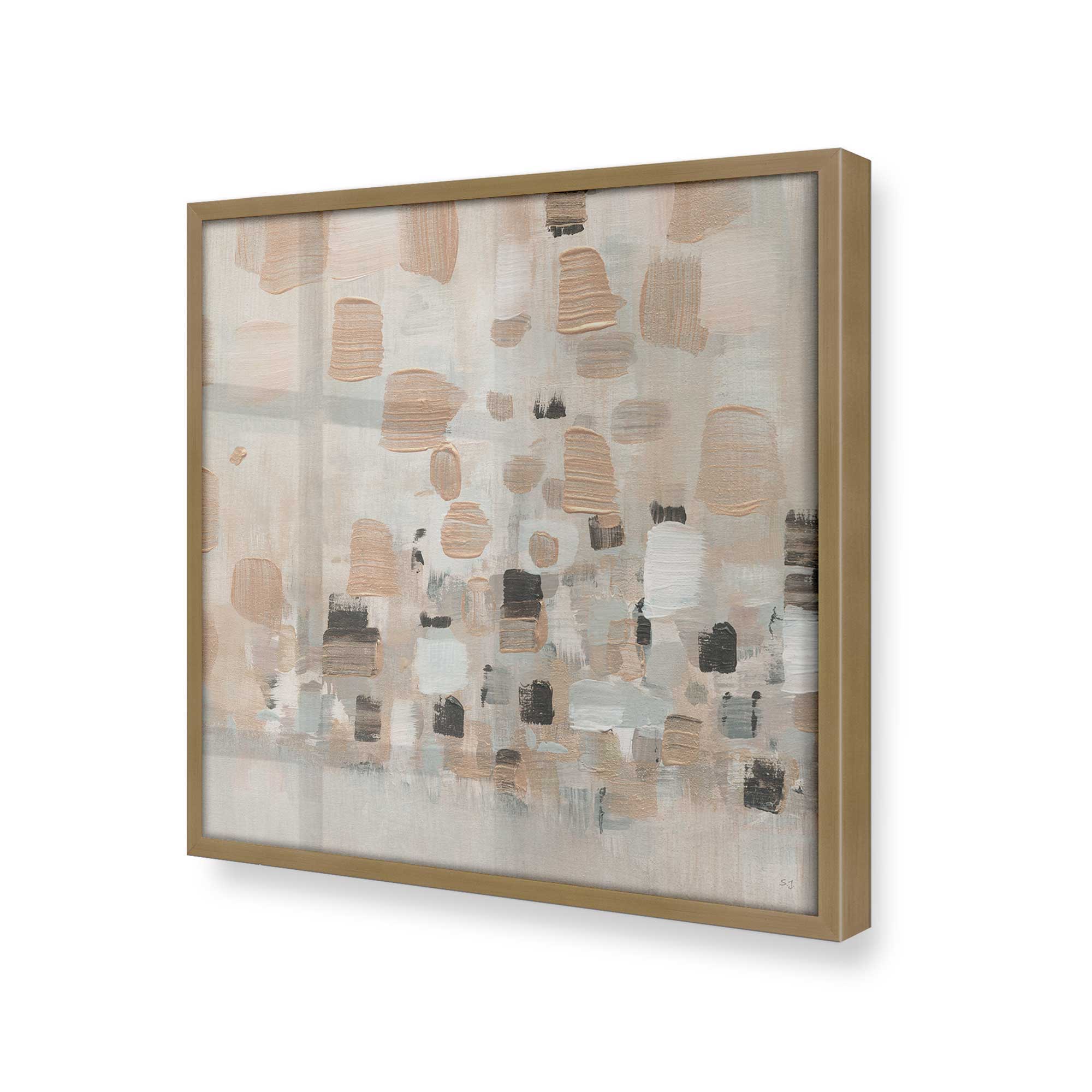 Earthen Harmony Abstract Print Wall Art - Modern Boho Home Decor for Living Room, Bedroom & Office