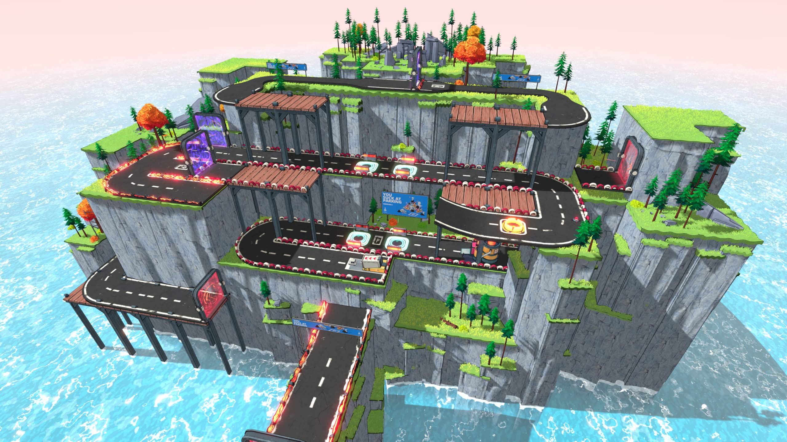 Funny Parking Game for Nintendo Switch - You Suck at Parking - Challenging Multiplayer Driving Simulation for Parties & Family Game Nights