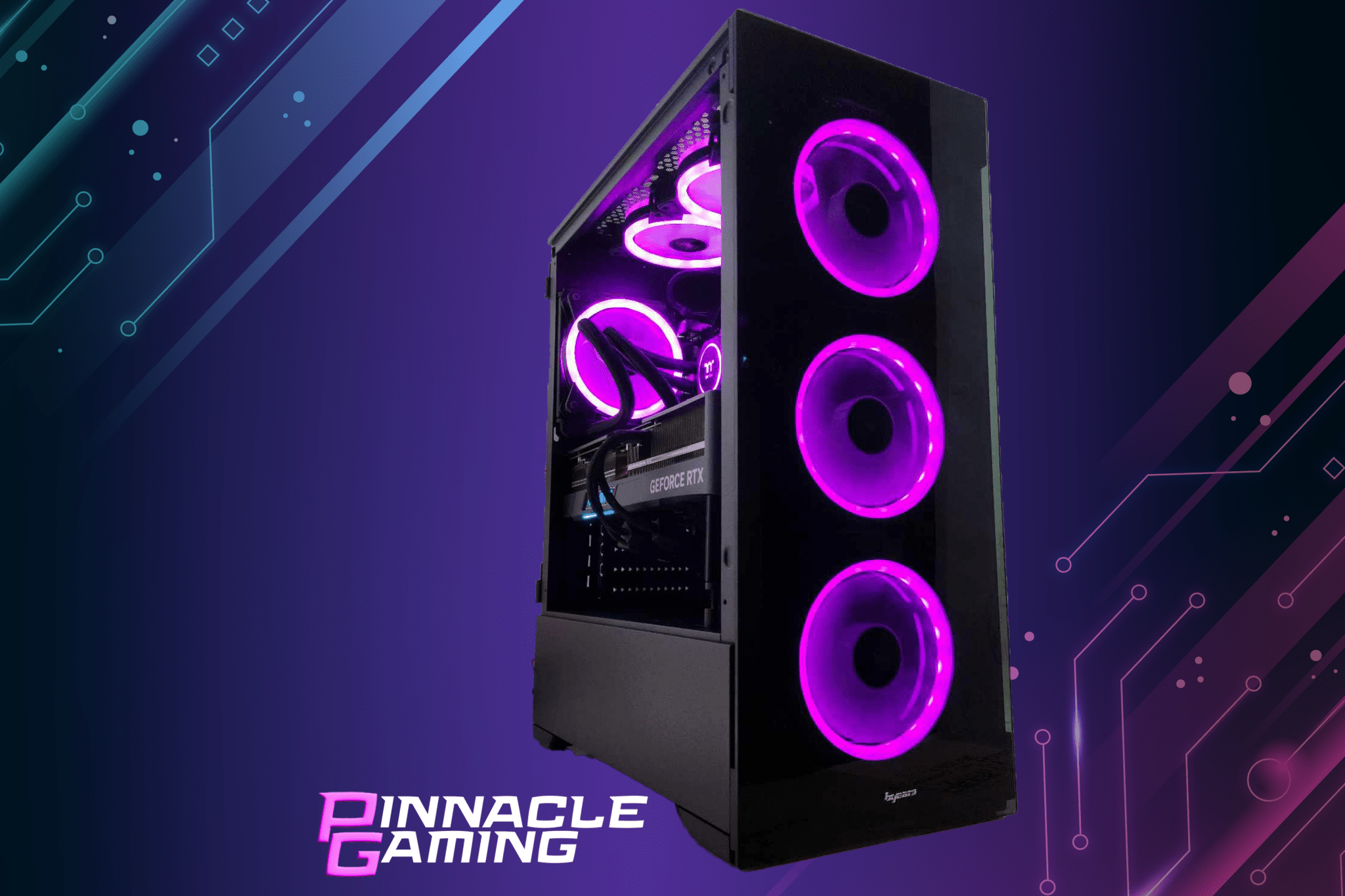 Custom Gaming PC Desktop - AMD Ryzen 9 Processor, RX 9070 XT GPU, 16GB VRAM, 1TB SSD, 32GB DDR5 RAM - Ultimate 4K Gaming & Streaming Setup for Esports & Content Creation
