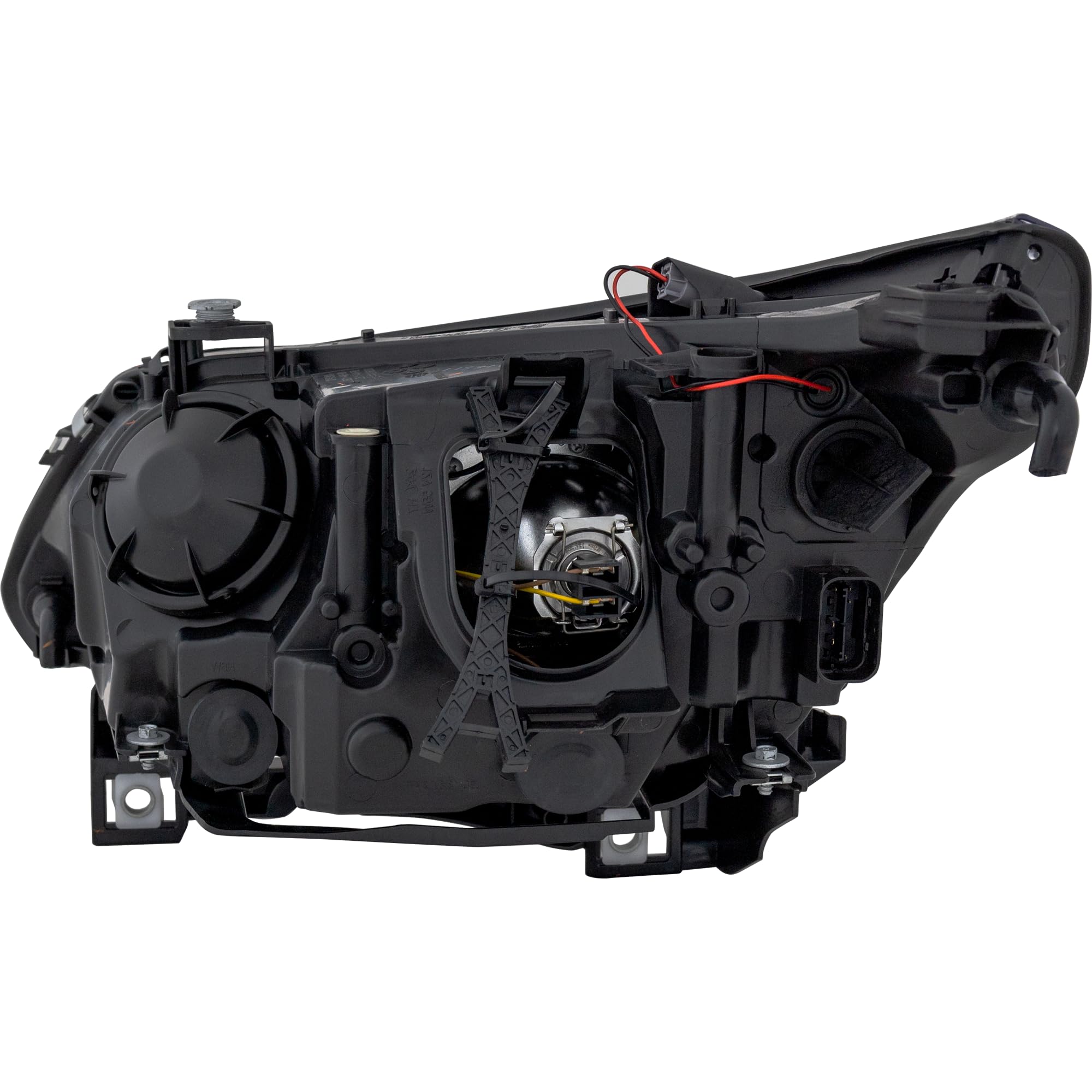 Evan-Fischer Headlight Assembly Replacement for 2008-2010 BMW 528i & 528xi Sedan - Right Passenger Side Halogen Headlamp - Perfect for Night Driving and Foggy Conditions