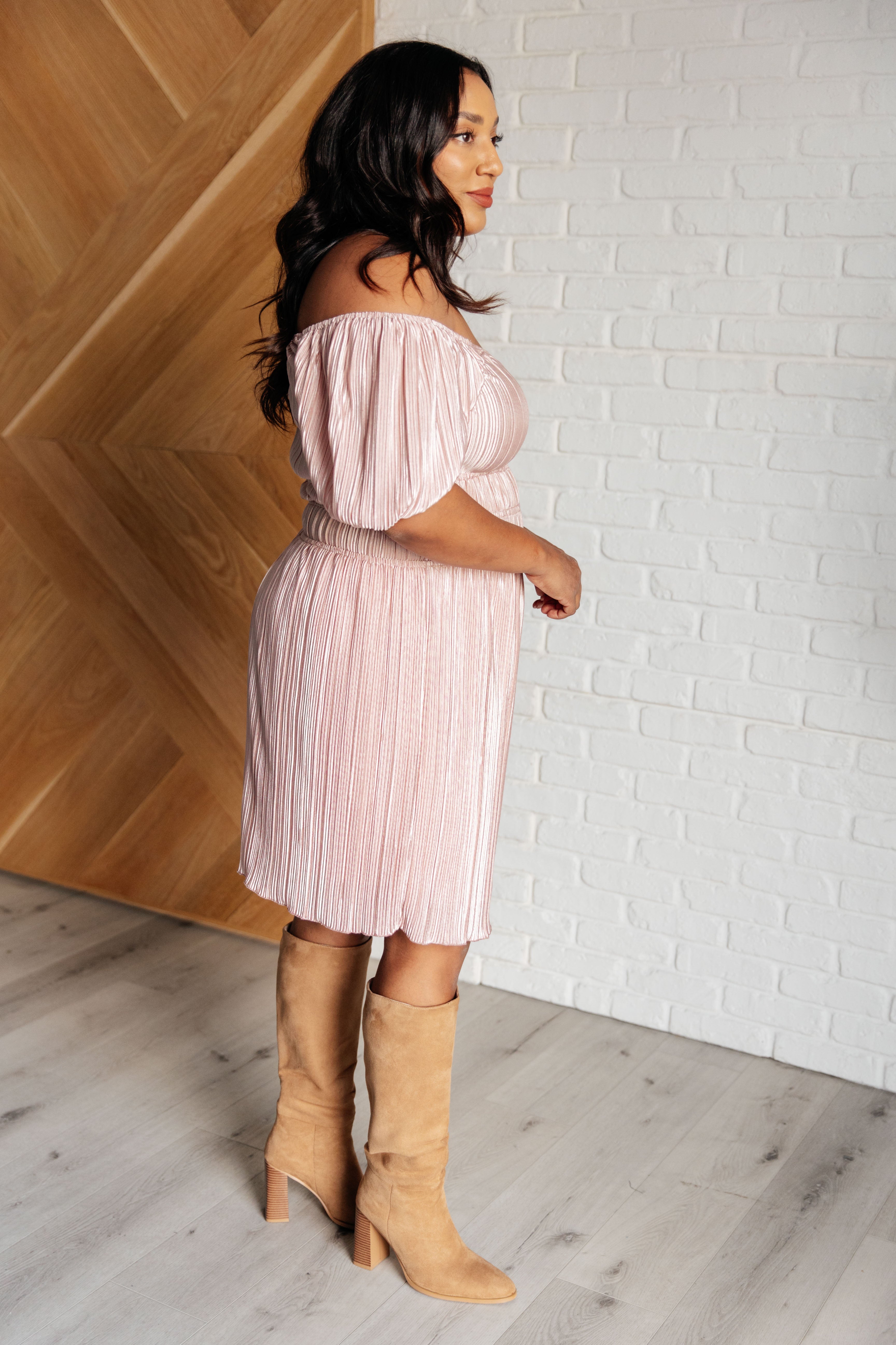 Stylish Balloon Sleeve Dress for Women - Trendy Aesthetic Fashion for Parties, Weddings & Date Nights
