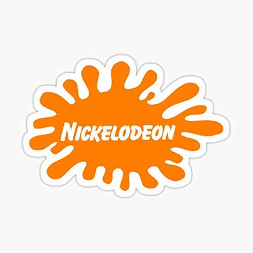 Nickelodeon Logo Vinyl Sticker - Waterproof Decal for Cars, Trucks, Laptops, Walls & Windows - Durable Auto, Home & Office Decoration - Perfect for Kids' Rooms, School Supplies & Personalizing Devices