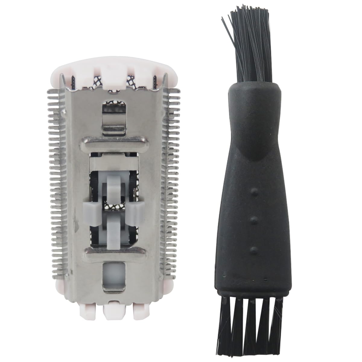 Replacement Bodygroom Trimmer Head for Philips Shaver BRL140/BRL130 - Ergonomic Design for Comfortable Shaving, Easy Clean & Installation, Safe Trimming - Pink - Perfect for Body Grooming, Underarms, Chest & Back Hair Removal at Home or Travel